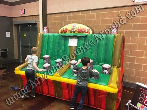 Zap a mole inflatable game rental Denver Colorado